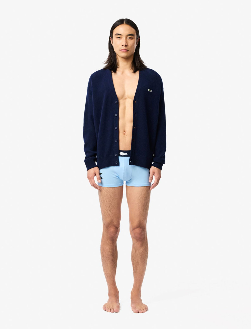 Lacoste Erkek 3'lü Renkli Boxer Lacoste Erkek 3'lü Renkli Boxer