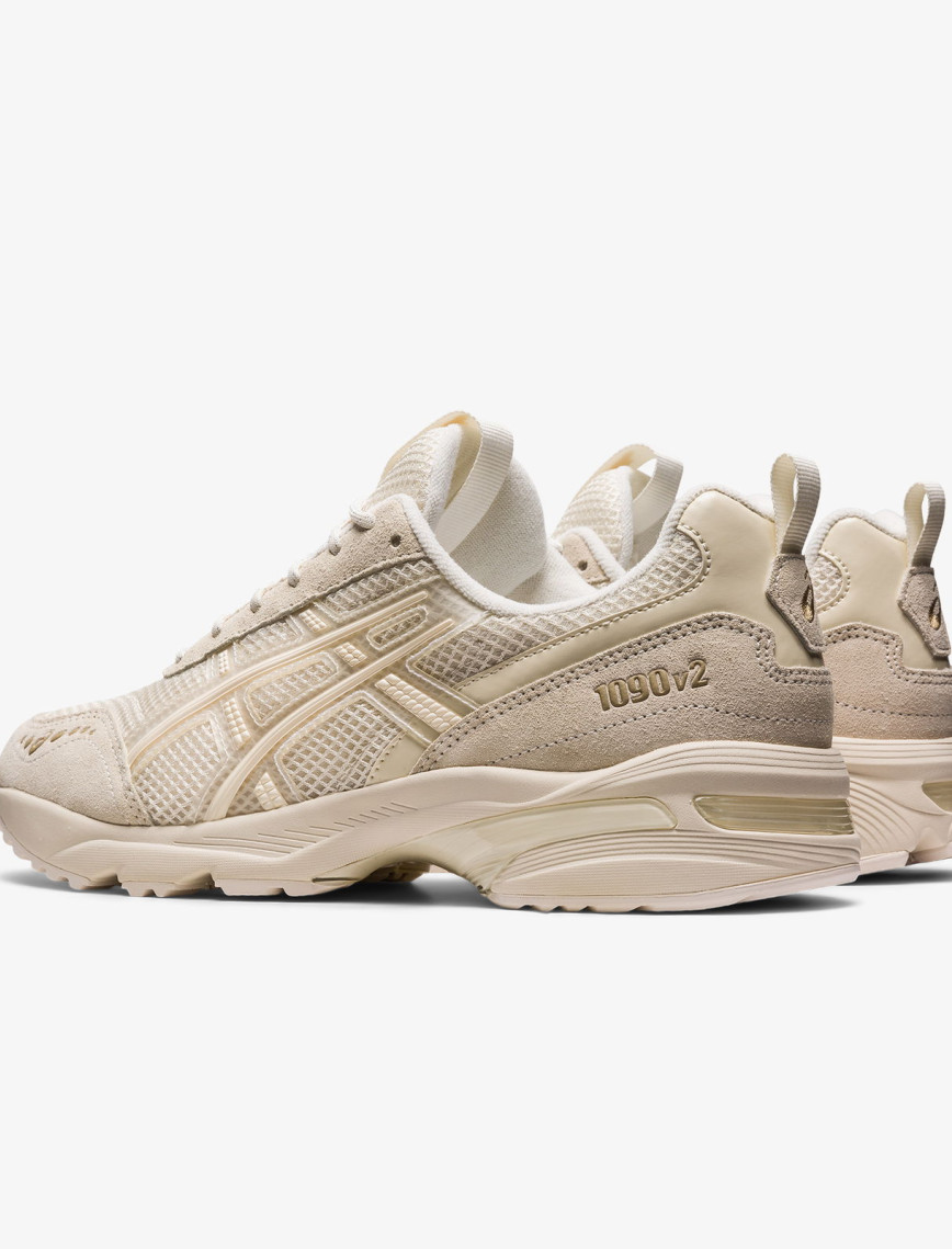 Asics Gel-1090V2 Unisex Krem Rengi Spor Ayakkabı Asics Gel-1090V2 Unisex Krem Rengi Spor Ayakkabı