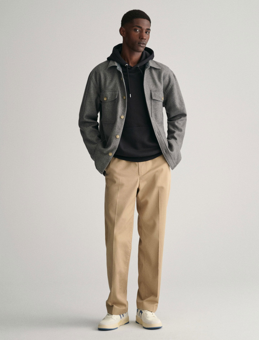 GANT Erkek Siyah Regular Fit Kapüşonlu Sweatshirt GANT Erkek Siyah Regular Fit Kapüşonlu Sweatshirt