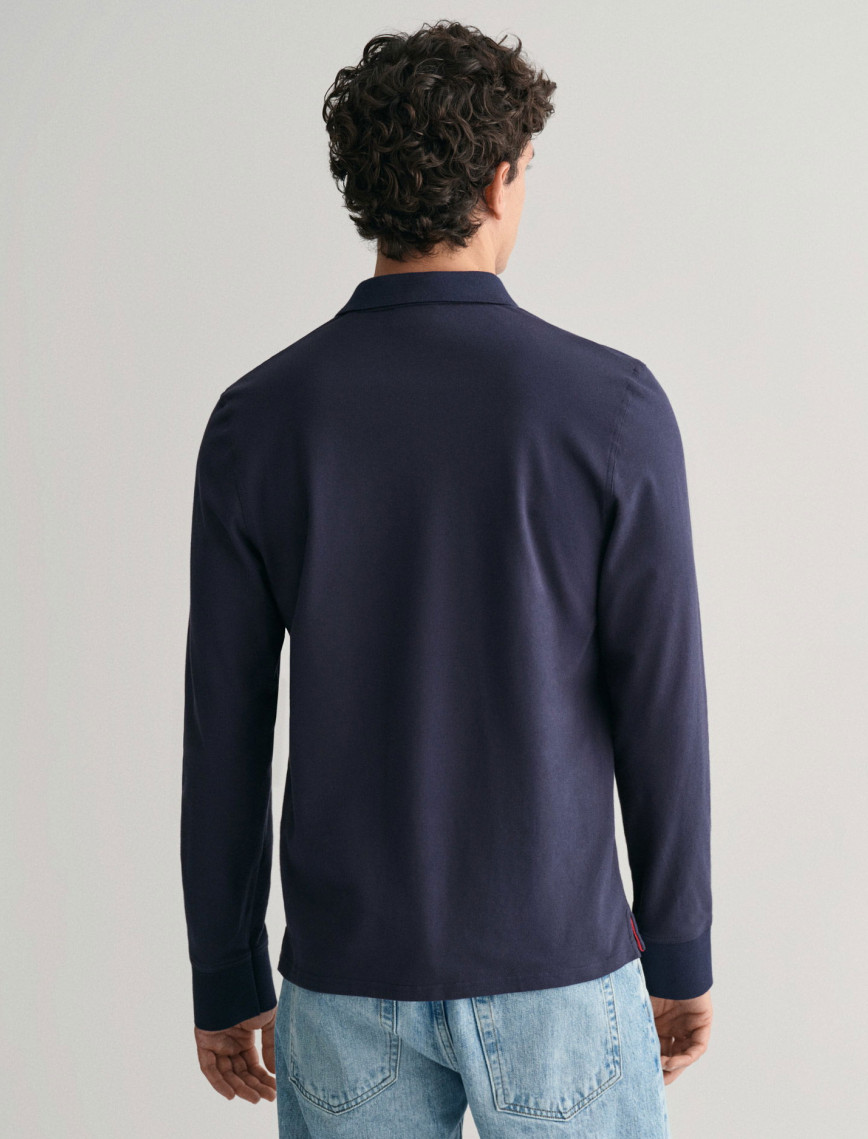 GANT Erkek Lacivert Regular Fit Polo GANT Erkek Lacivert Regular Fit Polo