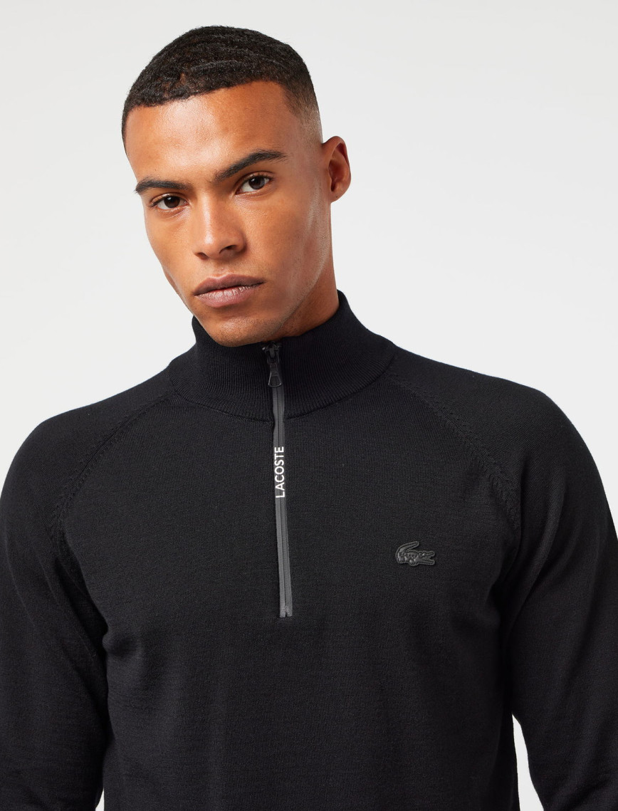 Lacoste Erkek Siyah Triko Lacoste Erkek Siyah Triko