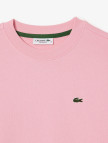 Lacoste Kadın Regular Fit Bisiklet Yaka Açık Pembe Sweatshirt
