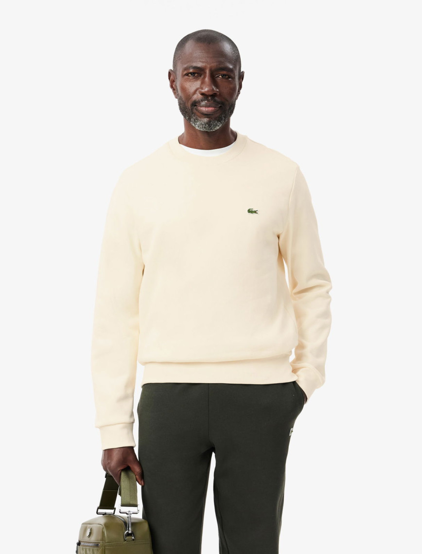 Lacoste Erkek Classic Fit Bisiklet Yaka Bordo Sweatshirt