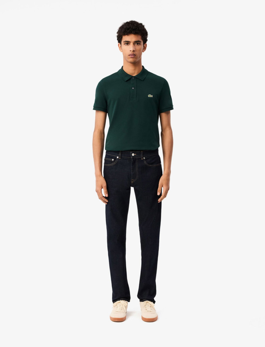 Lacoste Erkek Slim Fit Koyu Mavi Jean Pantolon Lacoste Erkek Slim Fit Koyu Mavi Jean Pantolon