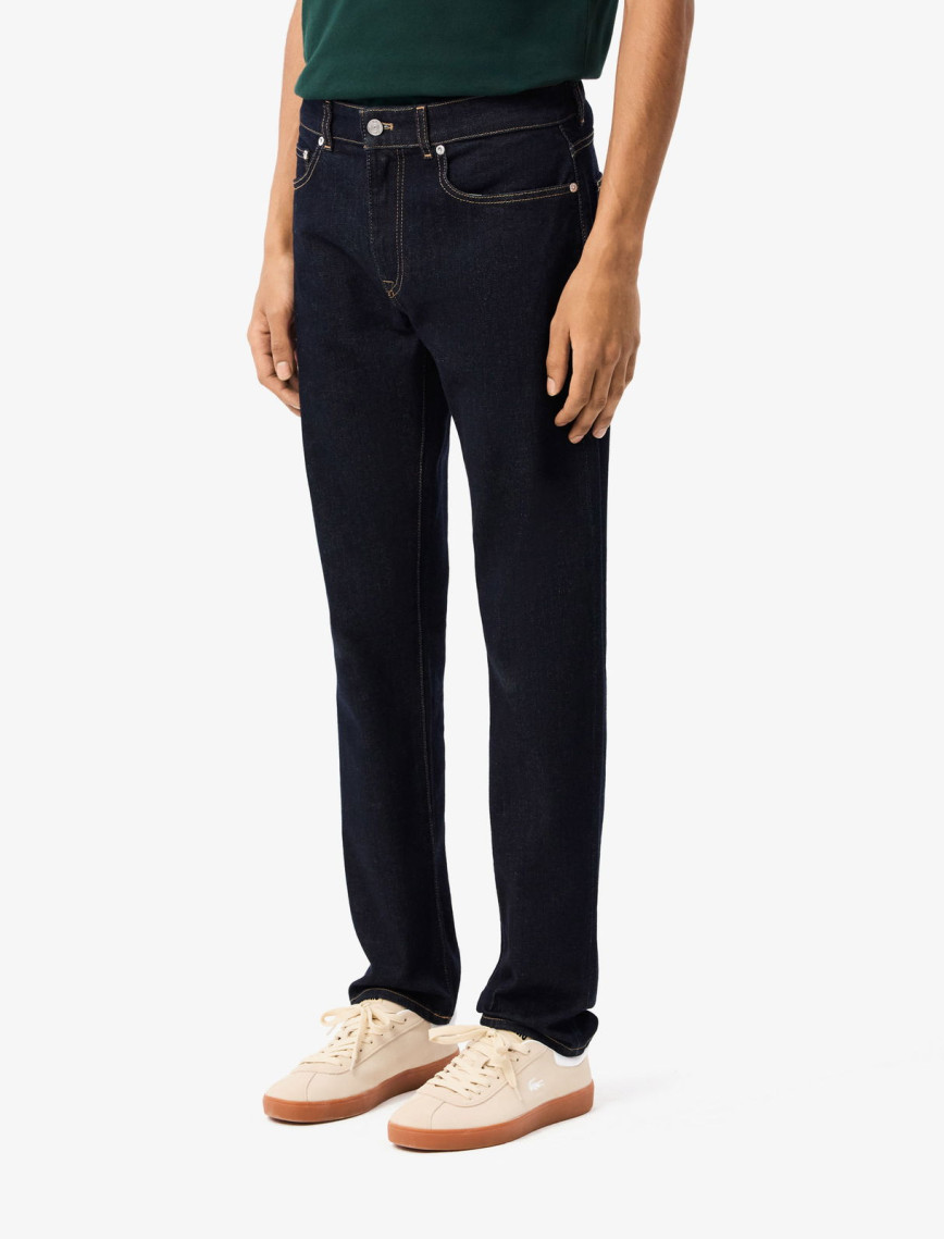 Lacoste Erkek Slim Fit Koyu Mavi Jean Pantolon Lacoste Erkek Slim Fit Koyu Mavi Jean Pantolon