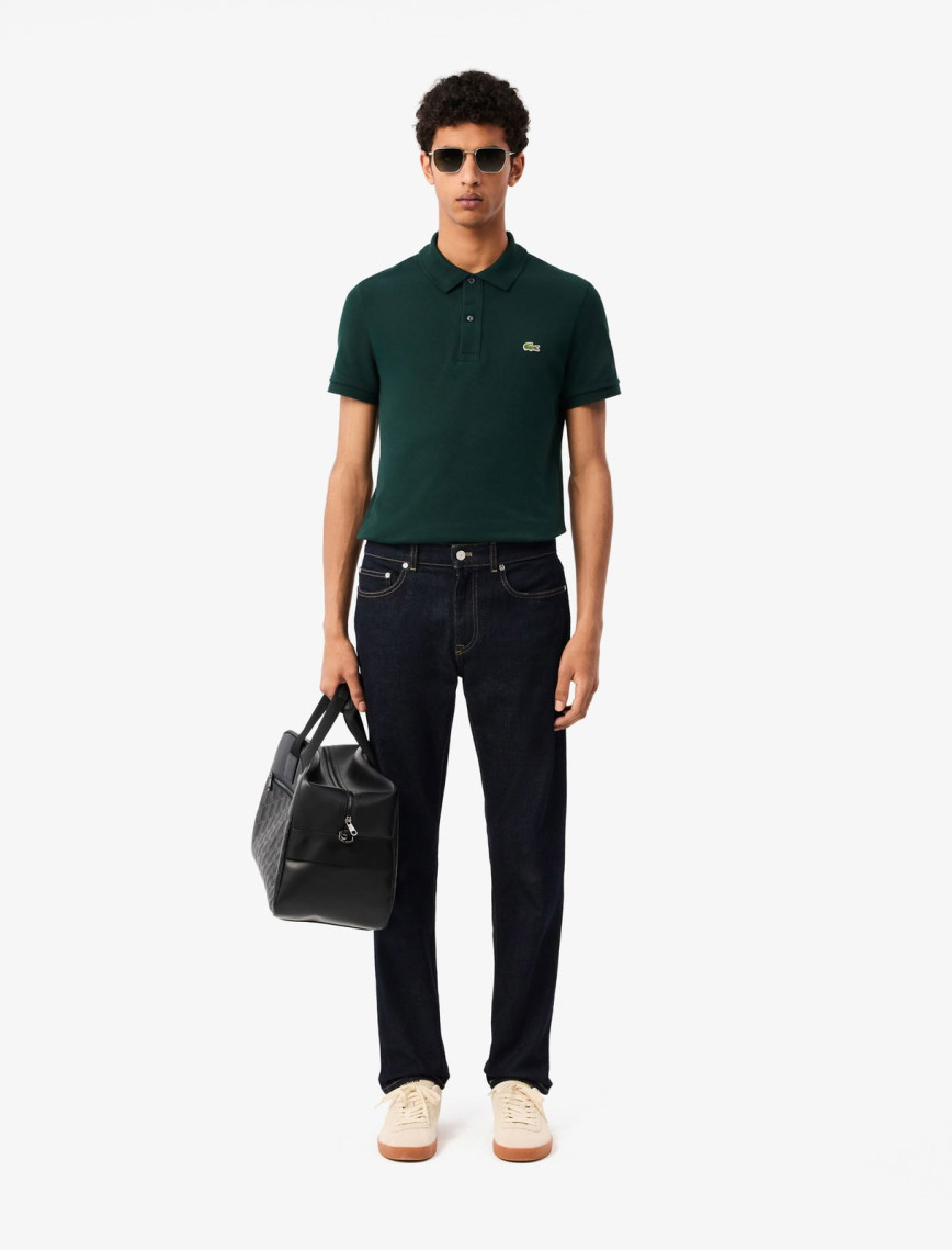 Lacoste Erkek Slim Fit Koyu Mavi Jean Pantolon Lacoste Erkek Slim Fit Koyu Mavi Jean Pantolon
