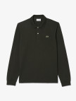 Lacoste L.12.12 Erkek Classic Fit Uzun Kollu Haki Polo Lacoste L.12.12 Erkek Classic Fit Uzun Kollu Haki Polo