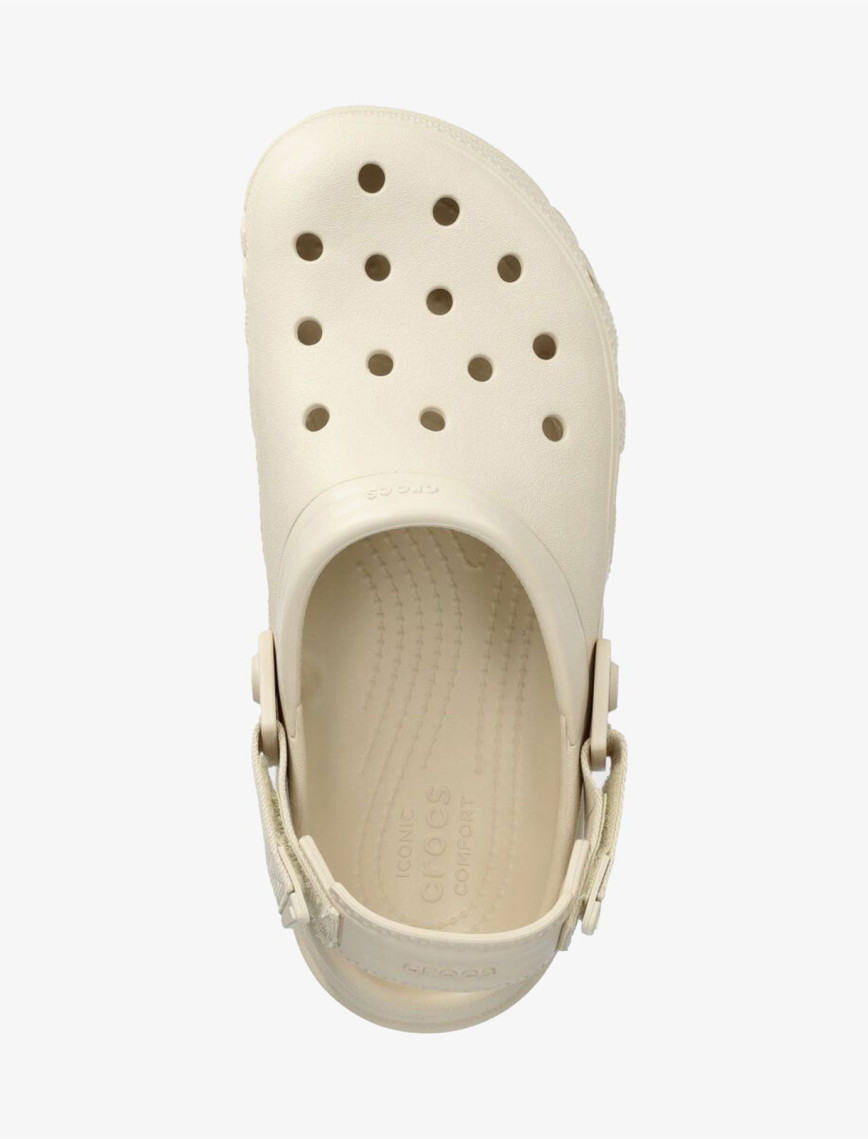 Crocs Duet Max II Unisex Krem Terlik Crocs Duet Max II Unisex Krem Terlik