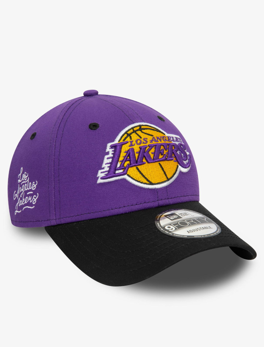 New Era Side Patch LA Lakers Unisex Mor Şapka New Era Side Patch LA Lakers Unisex Mor Şapka