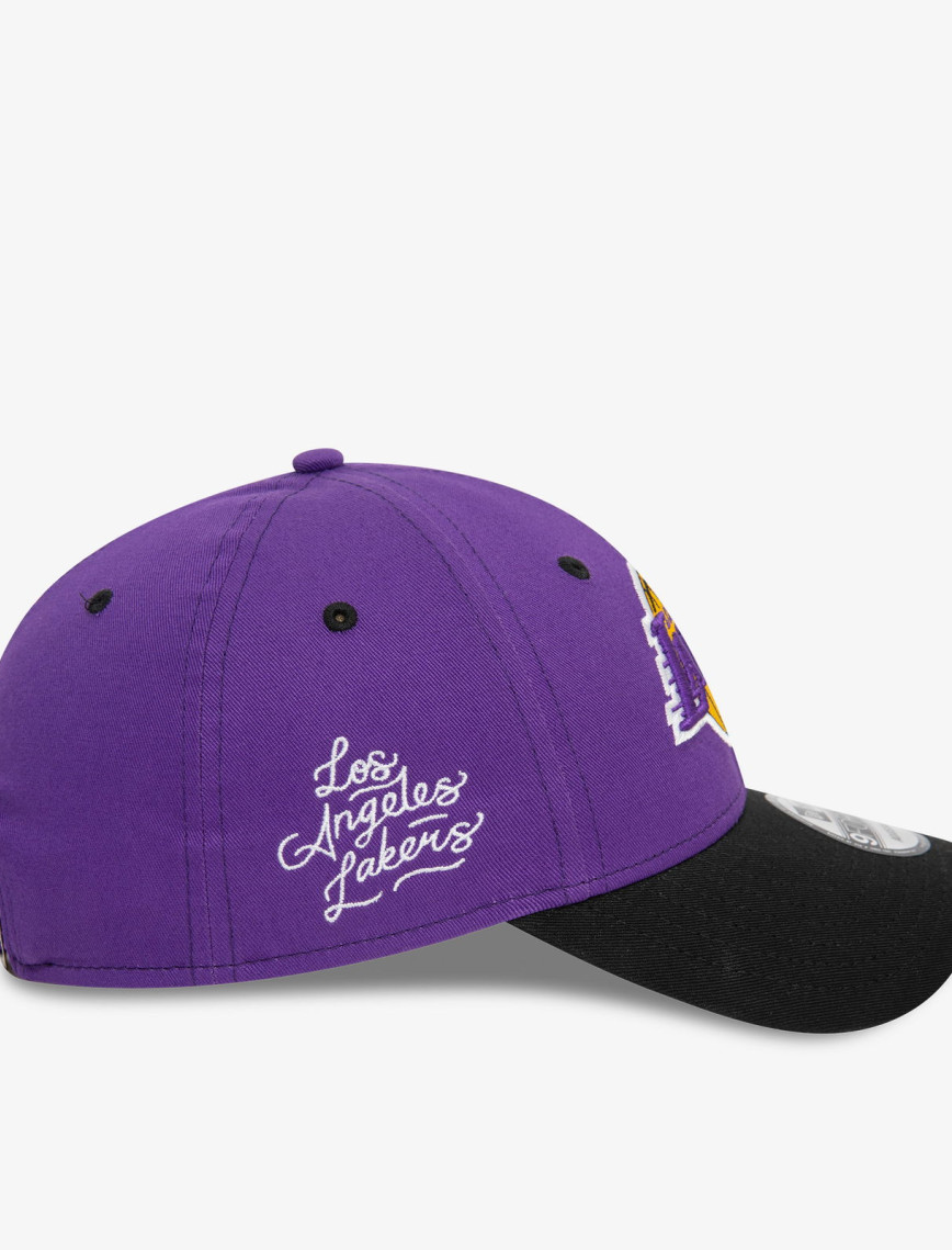 New Era Side Patch LA Lakers Unisex Mor Şapka New Era Side Patch LA Lakers Unisex Mor Şapka