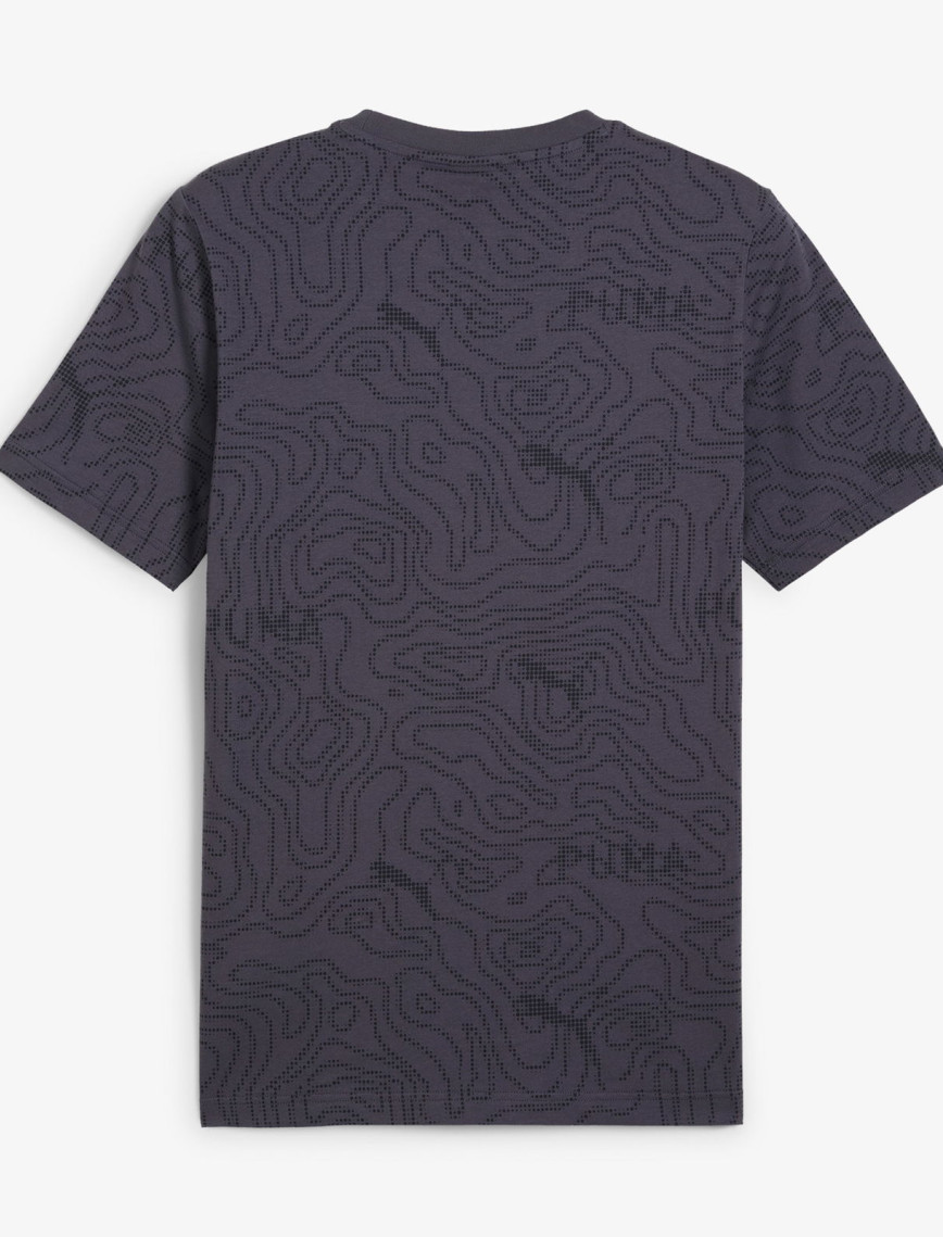 Puma Open Road Aop Erkek Gri Günlük T-Shirt Puma Open Road Aop Erkek Gri Günlük T-Shirt