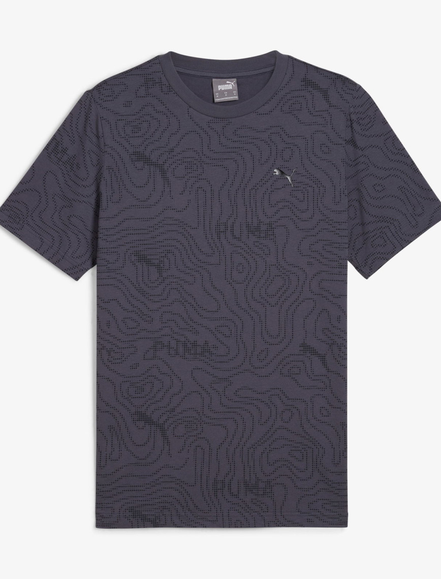 Puma Open Road Aop Erkek Gri Günlük T-Shirt Puma Open Road Aop Erkek Gri Günlük T-Shirt