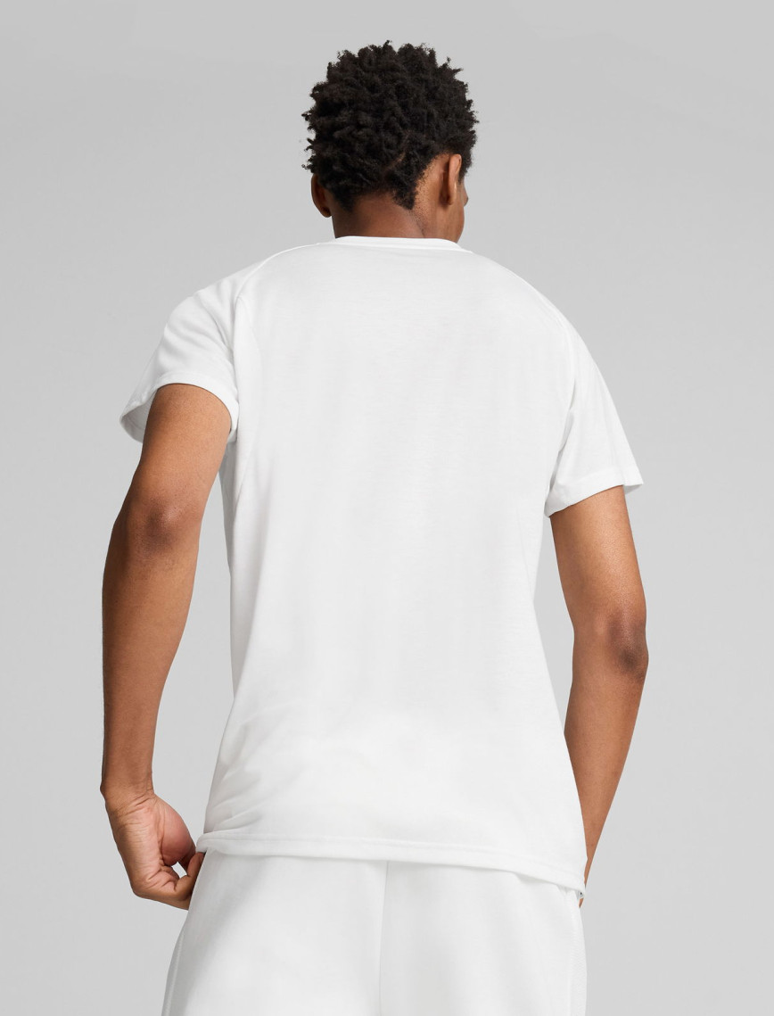 Puma Evostripe Erkek Beyaz Günlük T-Shirt Puma Evostripe Erkek Beyaz Günlük T-Shirt