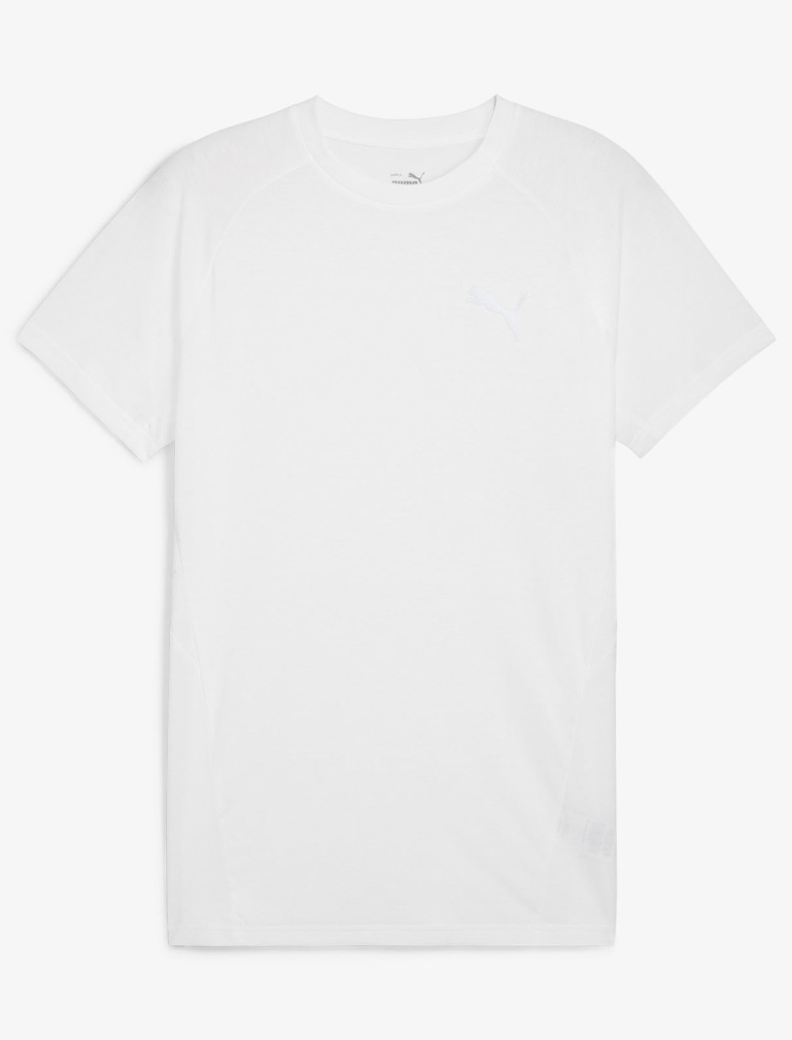 Puma Evostripe Erkek Beyaz Günlük T-Shirt Puma Evostripe Erkek Beyaz Günlük T-Shirt