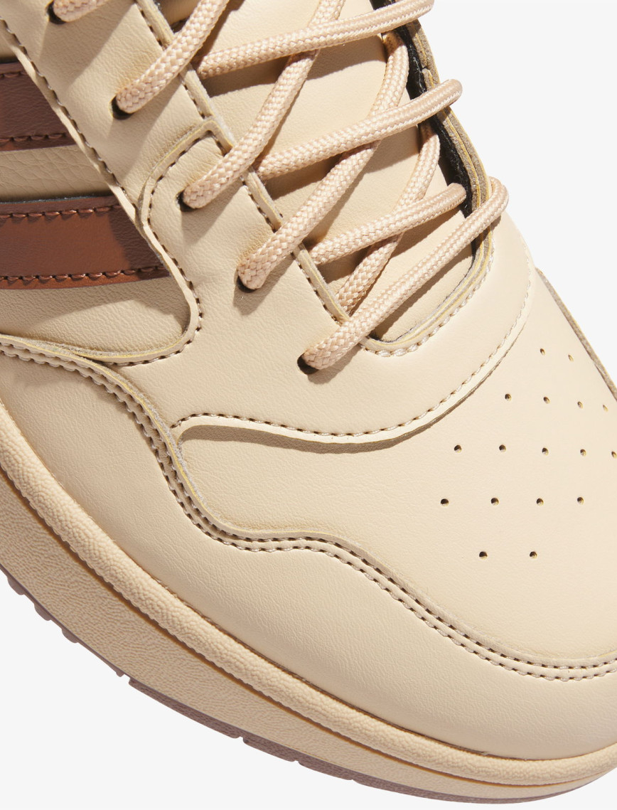 adidas Hoops 3.0 Mid Erkek Krem Spor Ayakkabı adidas Hoops 3.0 Mid Erkek Krem Spor Ayakkabı