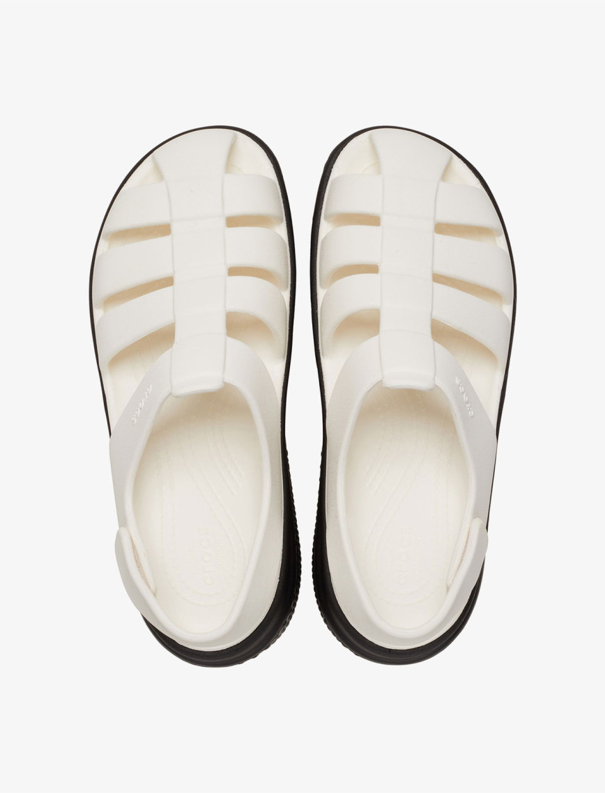 Crocs Stomp Fisherman Kadın Beyaz Terlik Crocs Stomp Fisherman Kadın Beyaz Terlik