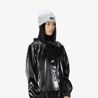 Rains Ribbed Fleece Beanie T1 Unisex Gri Bere Rains Ribbed Fleece Beanie T1 Unisex Gri Bere