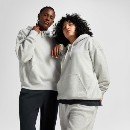 Converse Unisex Loose Fit Gri Hoodie Converse Unisex Loose Fit Gri Hoodie