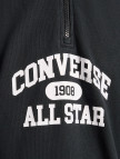 Converse Erkek Yarım Fermuarlı Siyah Sweatshirt Converse Erkek Yarım Fermuarlı Siyah Sweatshirt