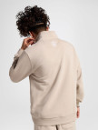 Converse Erkek Yarım Fermuarlı Bej Sweatshirt Converse Erkek Yarım Fermuarlı Bej Sweatshirt