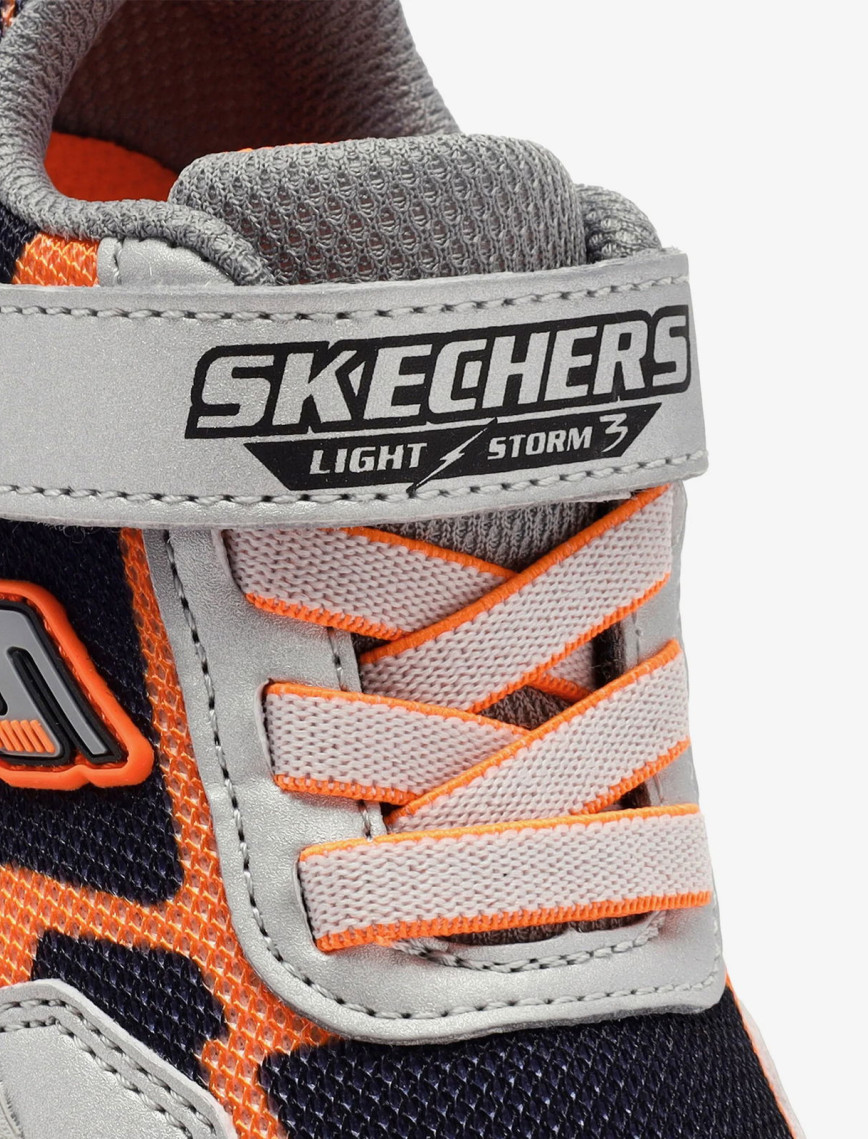 Skechers Play Scene Bebek Gümüş/Siyah Spor Ayakkabı Skechers Play Scene Bebek Gümüş/Siyah Spor Ayakkabı