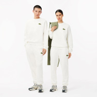 Lacoste Unisex Relaxed Fit Organik Pamuk Beyaz Eşofman Altı Lacoste Unisex Relaxed Fit Organik Pamuk Beyaz Eşofman Altı