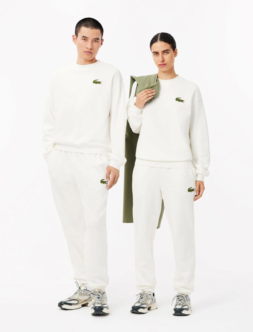 Lacoste Unisex Relaxed Fit Organik Pamuk Siyah Eşofman Altı Lacoste Unisex Relaxed Fit Organik Pamuk Siyah Eşofman Altı