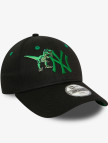 New Era Child Dinosaur New York Yankees 9FORTY Çocuk Siyah Şapka New Era Child Dinosaur New York Yankees 9FORTY Çocuk Siyah Şapka