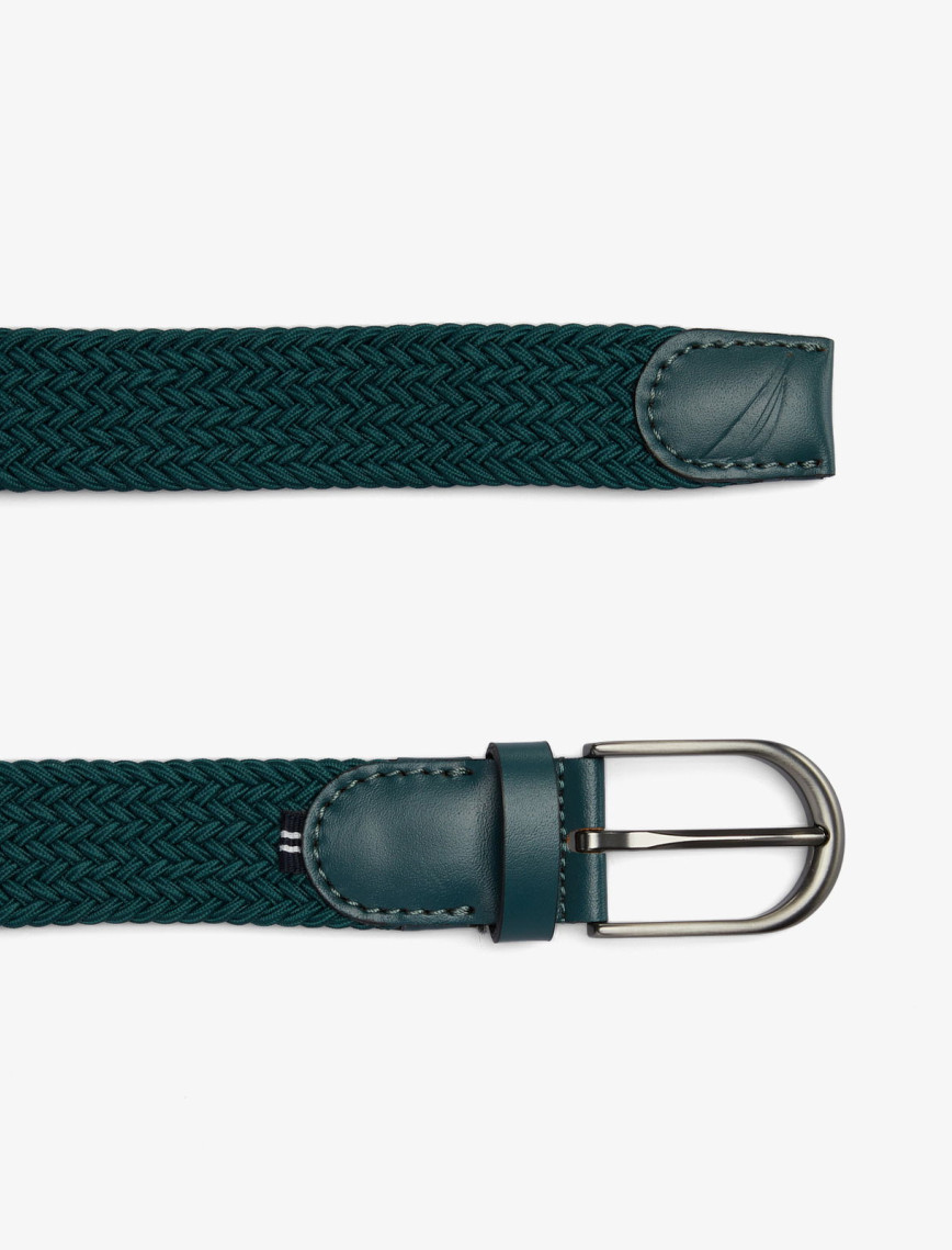 Nautica Erkek Yeşil Örgü Kemer Nautica Erkek Yeşil Örgü Kemer