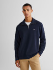 GANT Erkek Lacivert Regular Fit Yarım Fermuarlı Sweatshirt GANT Erkek Lacivert Regular Fit Yarım Fermuarlı Sweatshirt