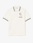 Lacoste L.12.12 Erkek Classic Fit Baskılı Bej Polo Lacoste L.12.12 Erkek Classic Fit Baskılı Bej Polo