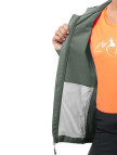 Jack Wolfskin Bornberg Hoody Kadın Yeşil Softshell Jack Wolfskin Bornberg Hoody Kadın Yeşil Softshell