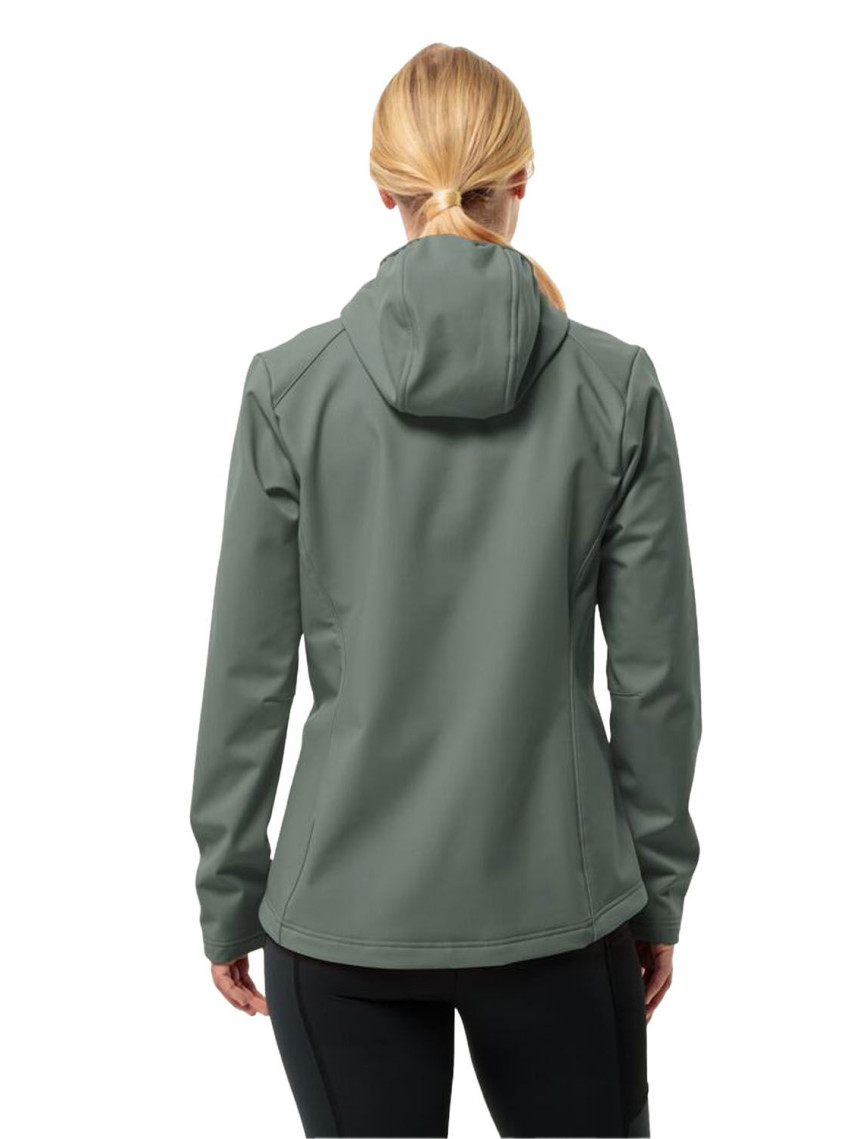 Jack Wolfskin Bornberg Hoody Kadın Yeşil Softshell Jack Wolfskin Bornberg Hoody Kadın Yeşil Softshell