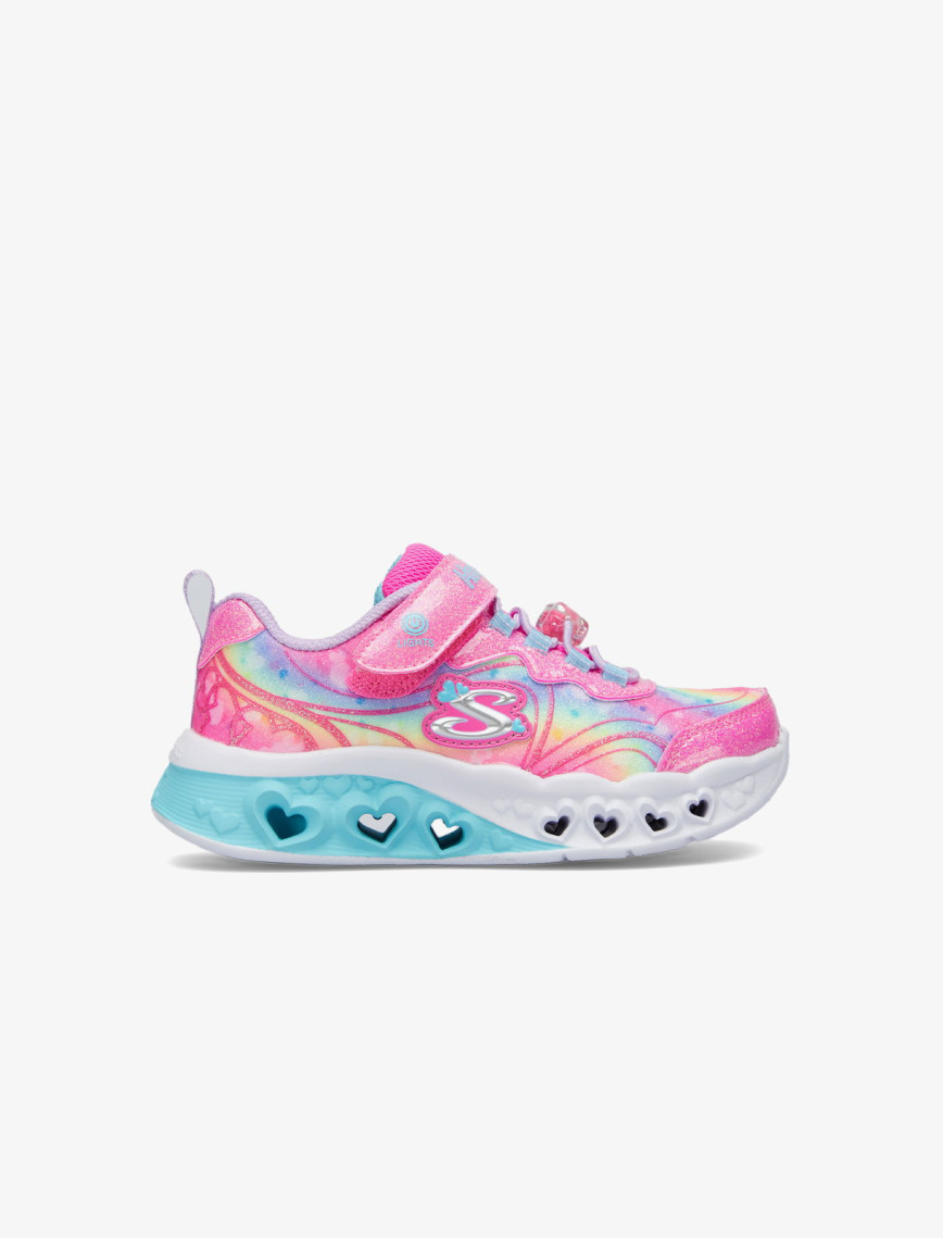 Skechers Flutter Heart Lights Groovy Swirl Kız Çocuk Siyah Işıklı Spor Ayakkabı Skechers Flutter Heart Lights Groovy Swirl Kız Çocuk Siyah Işıklı Spor Ayakkabı