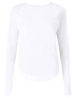 Sweaty Betty Breathe Easy Long Sleeve Top Kadın Beyaz Tişört Sweaty Betty Breathe Easy Long Sleeve Top Kadın Beyaz Tişört