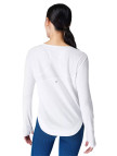 Sweaty Betty Breathe Easy Long Sleeve Top Kadın Beyaz Tişört Sweaty Betty Breathe Easy Long Sleeve Top Kadın Beyaz Tişört