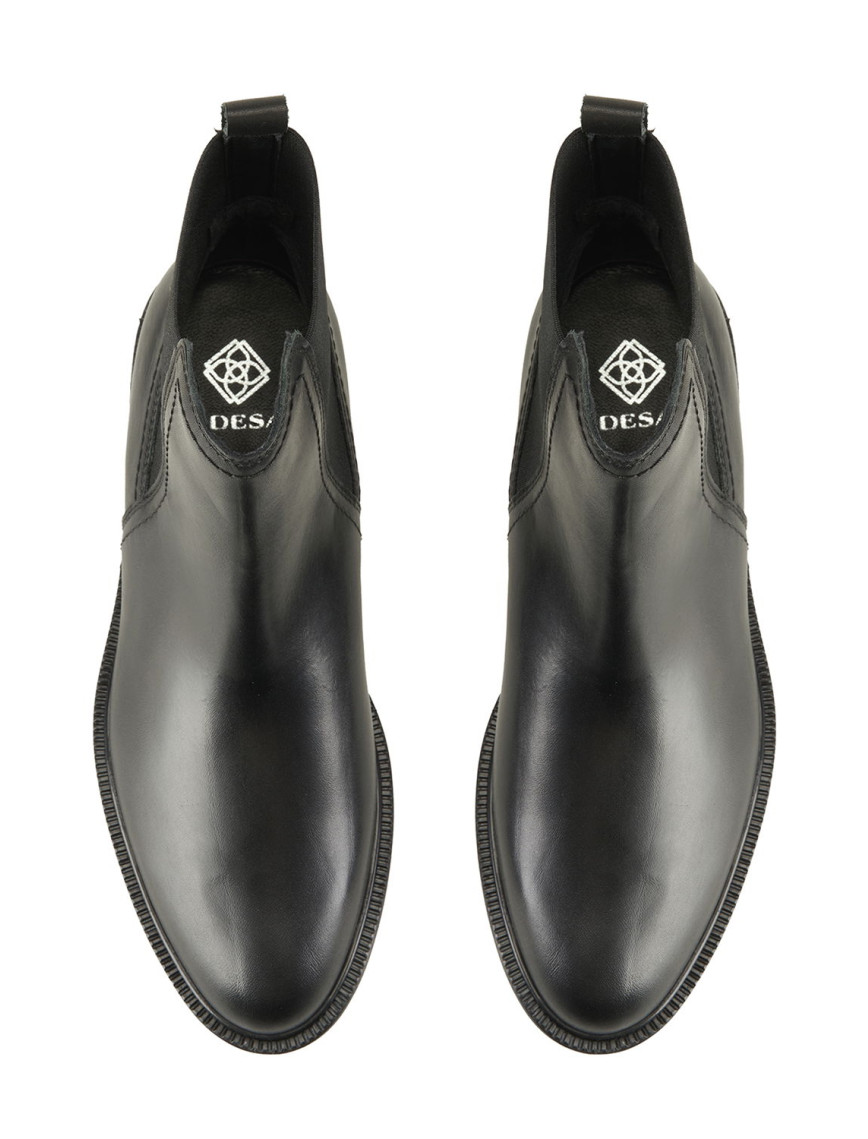 Molira Siyah Kadın Deri Bot Molira Siyah Kadın Deri Bot