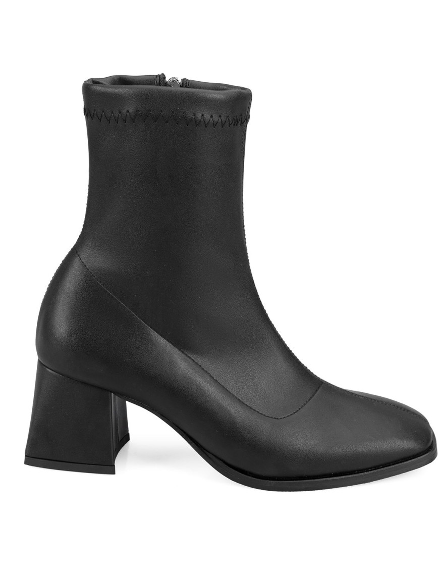 Dikra Siyah Kadın Topuklu Bot Dikra Siyah Kadın Topuklu Bot