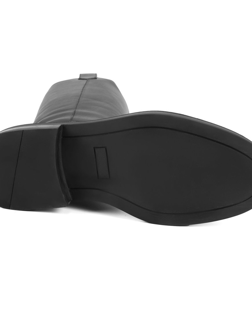 Loar Siyah Kadın Deri Çizme Loar Siyah Kadın Deri Çizme