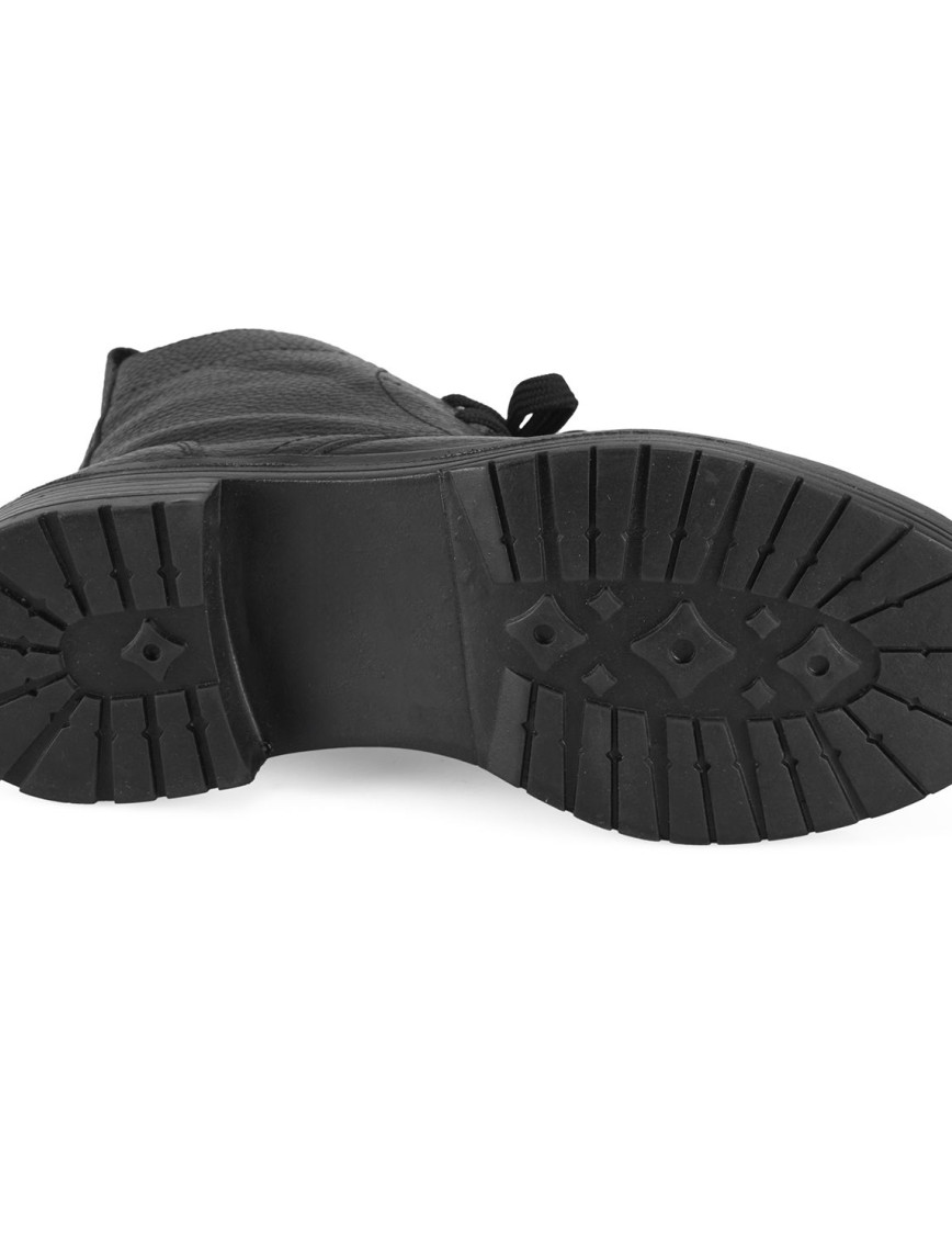 Lias Siyah Kadın Fermuarlı Deri Bot Lias Siyah Kadın Fermuarlı Deri Bot