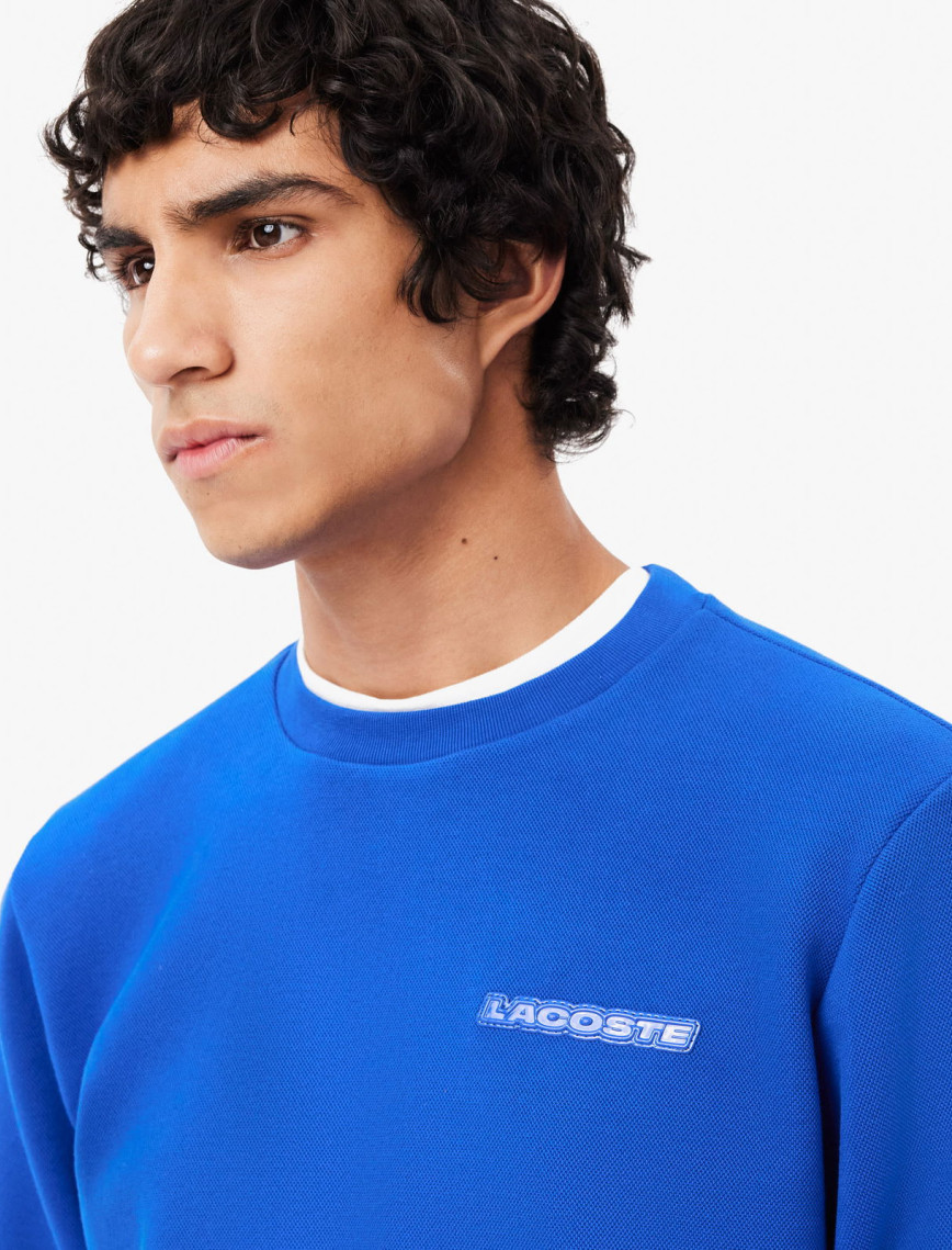 Lacoste Erkek Classic Fit Bisiklet Yaka Lacivert Sweatshirt Lacoste Erkek Classic Fit Bisiklet Yaka Lacivert Sweatshirt