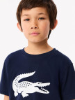 Lacoste Erkek Çocuk Baskılı Lacivert T-Shirt Lacoste Erkek Çocuk Baskılı Lacivert T-Shirt