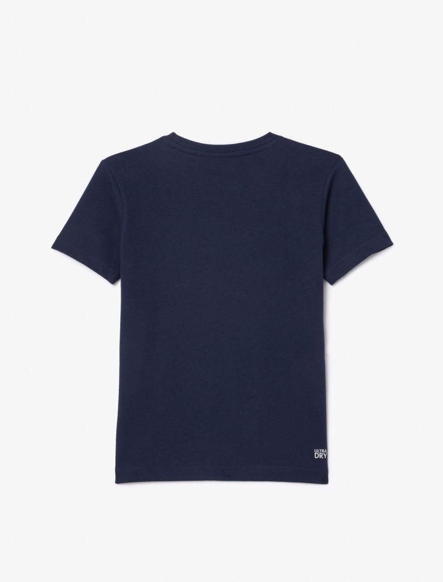 Lacoste Erkek Çocuk Baskılı Lacivert T-Shirt Lacoste Erkek Çocuk Baskılı Lacivert T-Shirt
