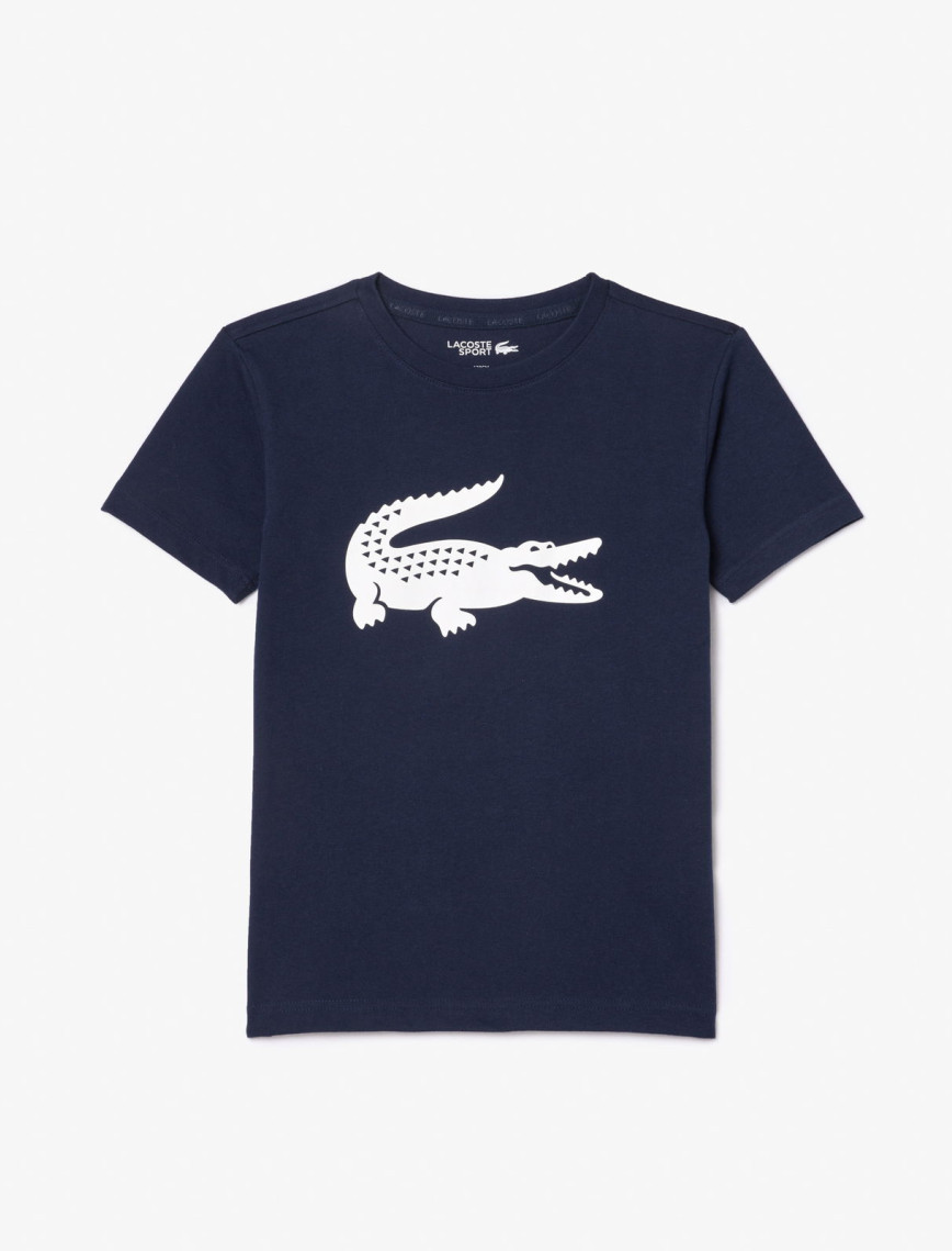 Lacoste Erkek Çocuk Baskılı Lacivert T-Shirt Lacoste Erkek Çocuk Baskılı Lacivert T-Shirt
