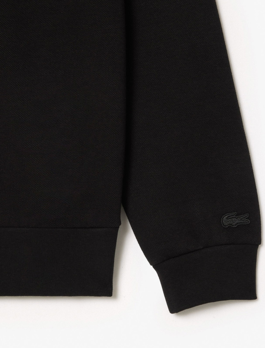 Lacoste Erkek Classic Fit Bisiklet Yaka Siyah Sweatshirt Lacoste Erkek Classic Fit Bisiklet Yaka Siyah Sweatshirt