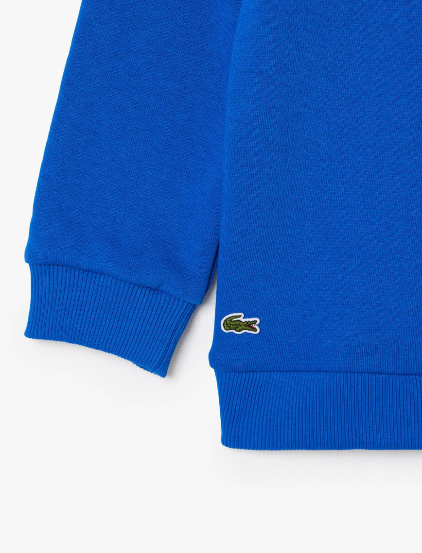 Lacoste Erkek Çocuk Baskılı Mavi Sweatshirt Lacoste Erkek Çocuk Baskılı Mavi Sweatshirt