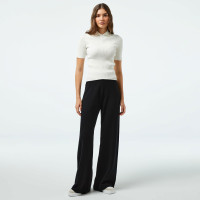 Lacoste Kadın Relaxed Fit Siyah Pantolon