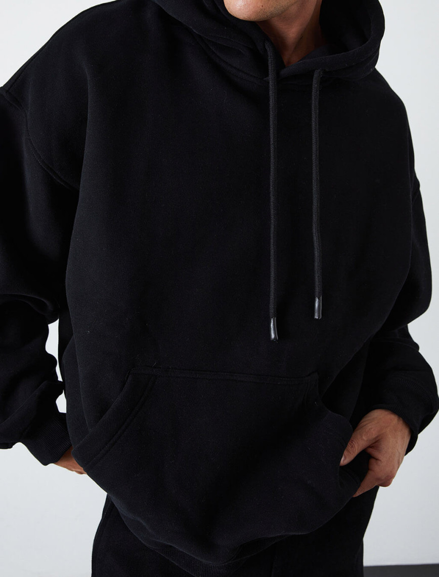 Kapşonlu Oversize Sweatshirt Kapşonlu Oversize Sweatshirt