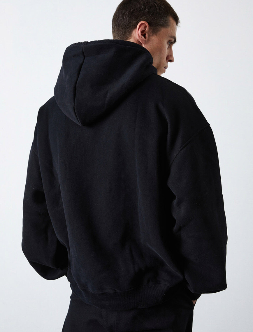 Kapşonlu Oversize Sweatshirt Kapşonlu Oversize Sweatshirt