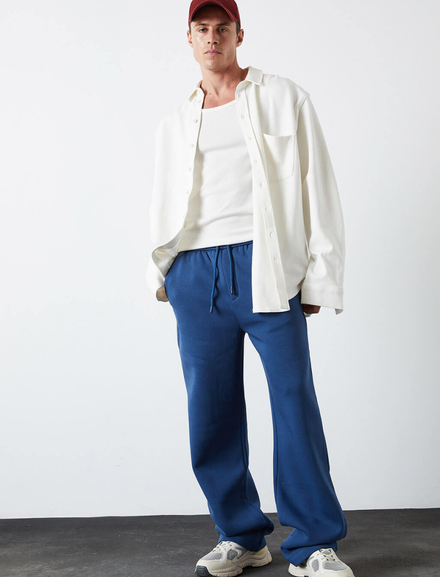 Palazzo Jogging Pantolon Palazzo Jogging Pantolon